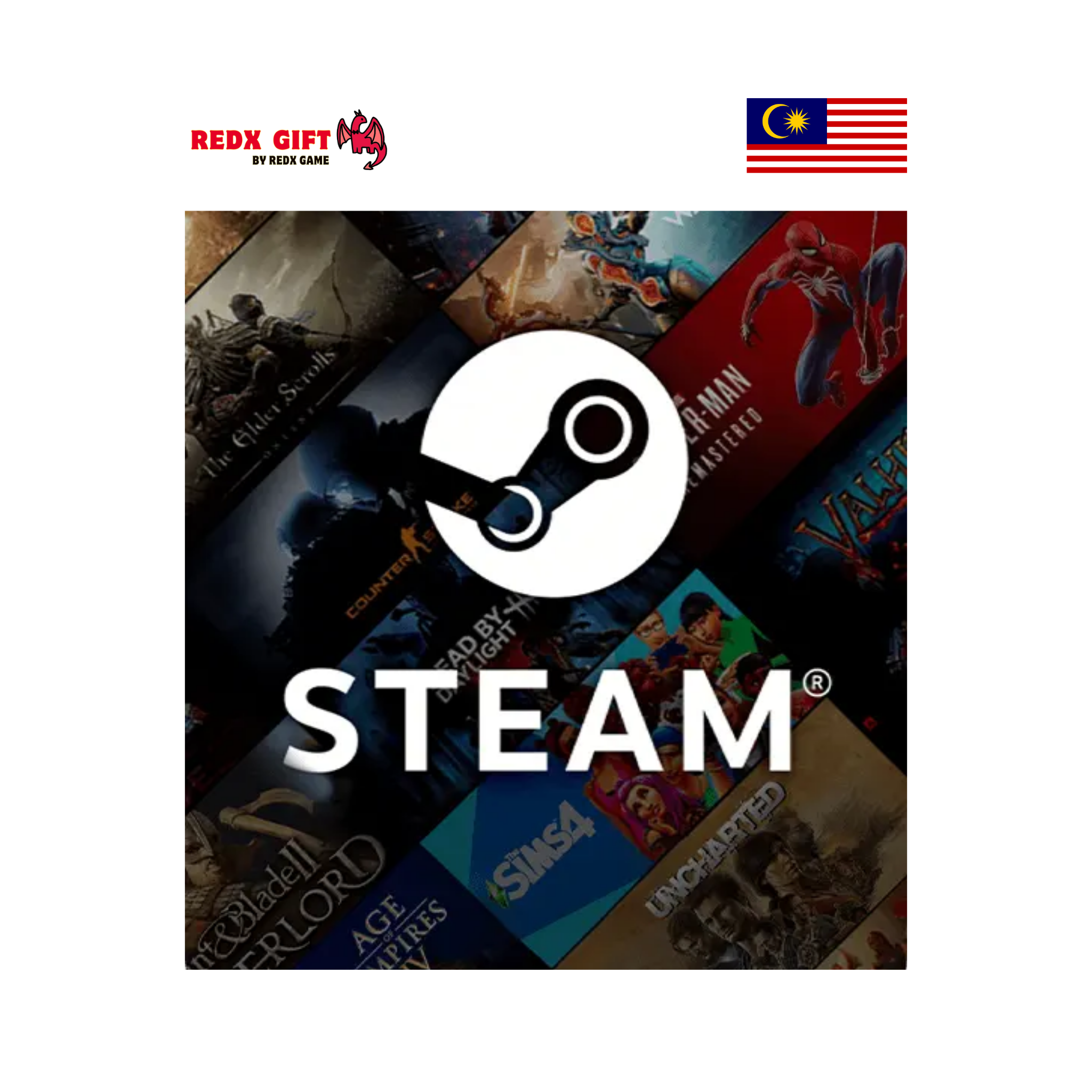 STEAM Wallet Redeem Code (MYR)